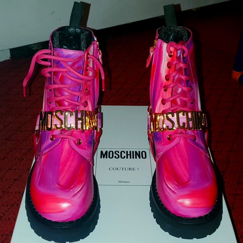 Authentic Moschino boots